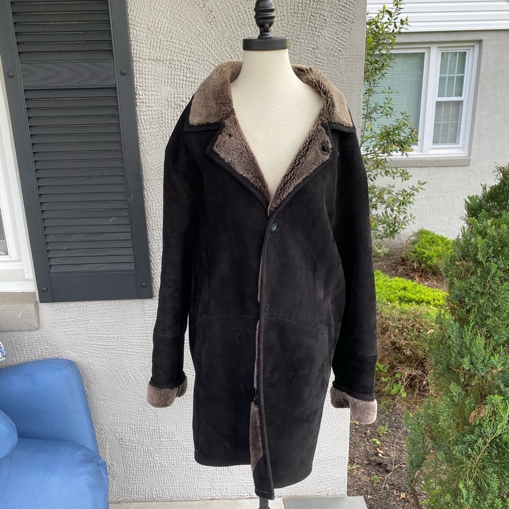 Shearling coat